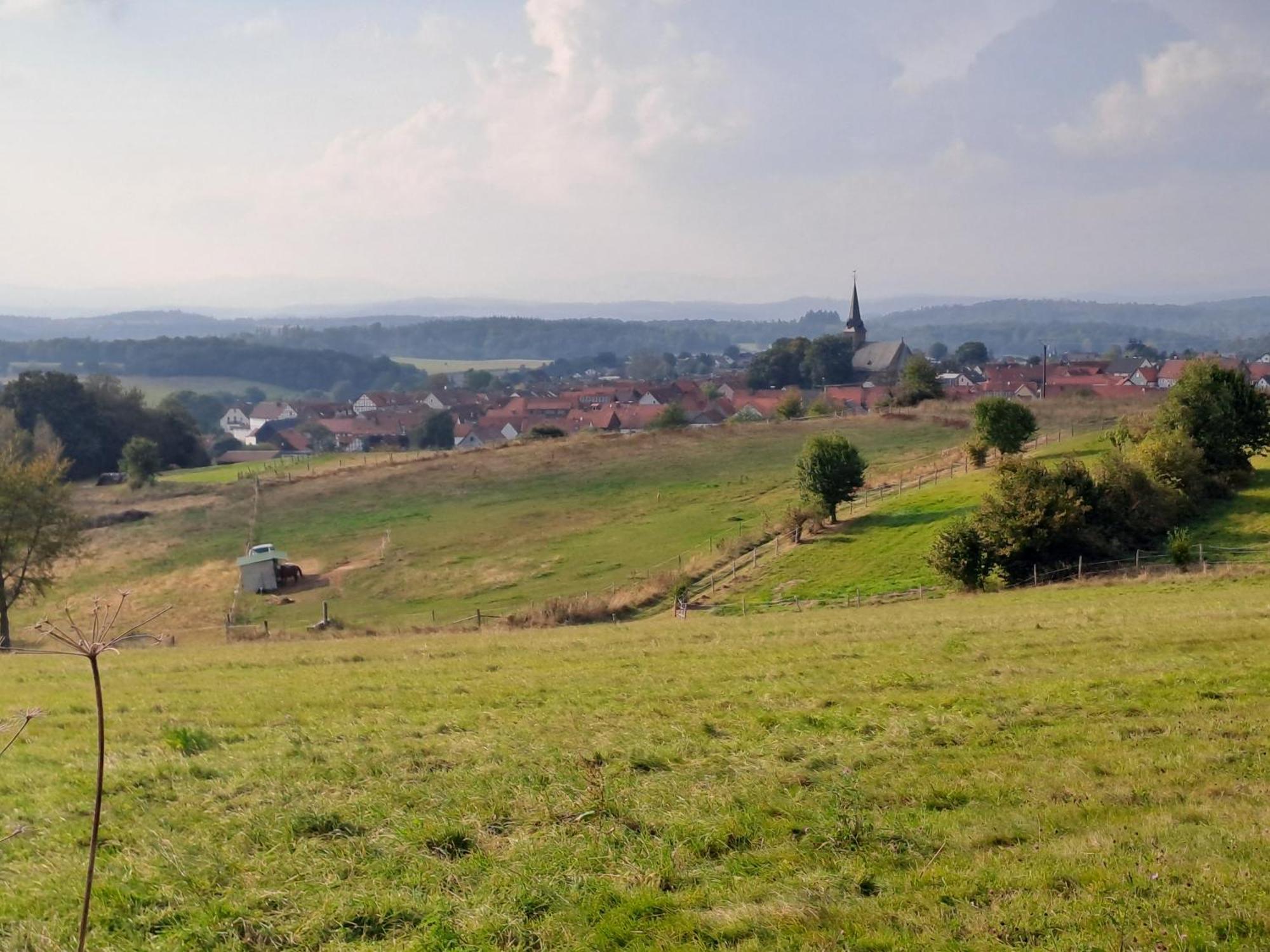 Ferienwohnung Schaefer Am Nationalpark Kellerwald Frankenau Eksteriør billede