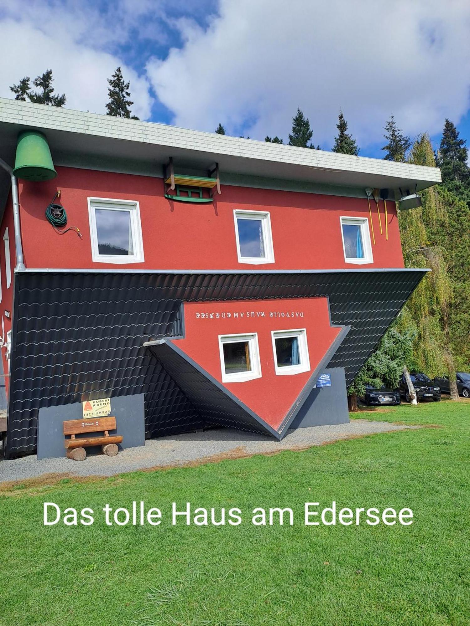 Ferienwohnung Schaefer Am Nationalpark Kellerwald Frankenau Eksteriør billede